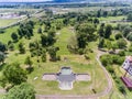 Cantacuzino plains in Floresti Prahova Romania Royalty Free Stock Photo