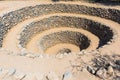 Cantalloc Aqueduct, Nazca, Peru Royalty Free Stock Photo