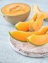 Cantaloupe melon Royalty Free Stock Photo