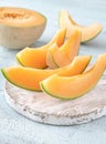 Cantaloupe melon Royalty Free Stock Photo