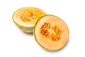 Cantaloupe melon fruit Royalty Free Stock Photo