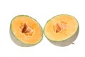 Cantaloupe melon Hami melon Royalty Free Stock Photo