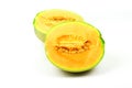 Cantaloupe or rock melon Royalty Free Stock Photo