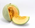 Cantaloupe rock melon Royalty Free Stock Photo