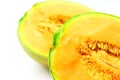 Cantaloupe or rock melon Royalty Free Stock Photo