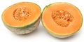 Cantaloupe or rockmelon Royalty Free Stock Photo