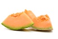 Cantaloupe slices Royalty Free Stock Photo