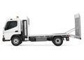 Canter Cargo Truck Isolated Royalty Free Stock Photo