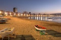 Canteras beach, Las Palmas de Gran Canaria, Spain Royalty Free Stock Photo