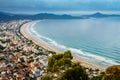 Canto grande and Mariscal beaches Royalty Free Stock Photo