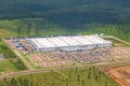 Canton Amazon Fulfillment Center in Canton, MS, aerial view