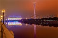 Canton Guangzhou Tower Pearl River Guangzhou Guangdong China