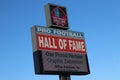 Canton Ohio NFL Pro Football Hall Of Fame Royalty Free Stock Photo