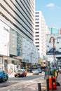 Canton road luxury shopping street in Hong Kong