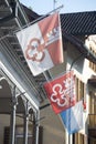 Canton Swiss flags