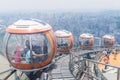 Canton tower bubble tram, Guangzhou