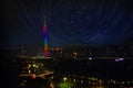 Guangzhou Canton Tower with Orbit Royalty Free Stock Photo