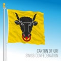 Canton of Uri, official flag, Switzerland