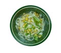 Cantonese corn soup Royalty Free Stock Photo