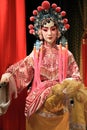 Cantonese opera dummy Royalty Free Stock Photo