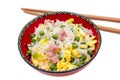 Cantonese rice closely Royalty Free Stock Photo