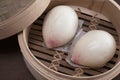 Cantonese Steamed Lotus Seed Paste Buns