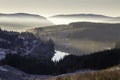 Cantref reservoir on the A470