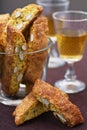 Cantucci closeup Royalty Free Stock Photo