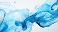 canvas blue splatter