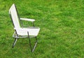 Canvas chair Royalty Free Stock Photo