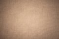 Canvas fabric texture. brown burlap texture background pattern. natural linen fabric as background with a vignette. copy space Royalty Free Stock Photo