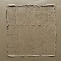 Canvas with a heavily textured, rough beige surface. The material is thick, featuring a Royalty Free Stock Photo