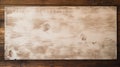 canvas wooden rustic card top view