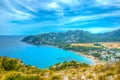 Canyamel bay at Mallorca, Spain Royalty Free Stock Photo