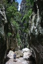 Torrent de Pareis canyon , Mallorca , Spain Royalty Free Stock Photo