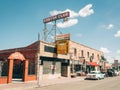 Canyon Club signs, on Route 66 in Williams, Arizona