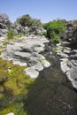 Basalt walls Royalty Free Stock Photo