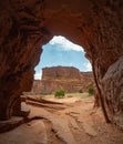 Canyon de Chelly Hogan wide Royalty Free Stock Photo