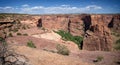 Canyon de Chelly Panorama Royalty Free Stock Photo