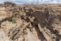 Canyon de sesriem Namibia, seen from above. Royalty Free Stock Photo