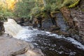 Canyon Falls on the Sturgeon River in the Upper Peninsula of Mic