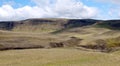 Landscape around Fjadrargljufur canyon, Iceland. Royalty Free Stock Photo