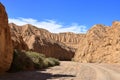 canyon formation at the Issyk Kul Lake in Aksai, Aksay, Kyrgyzstan