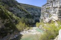 Canyon Gorges du Verdon in the south of France Royalty Free Stock Photo