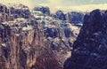 Canyon in Greece Royalty Free Stock Photo