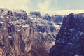 Canyon in Greece Royalty Free Stock Photo