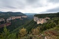 Canyon with green forest, Tavertet, Catalonia.