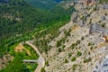 Canyon of Lobos river viewed from La Galiana viewpoint, Spain