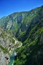 Canyon of Piva river, Montenegro.