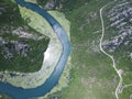 Canyon of river Crnojevica, Montenegro.